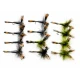 12 Grey and Olive Wulff