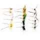 18 Mayflies inc French Partridge, Parachute and Nymph