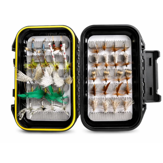 40 Boxed Sedge with Mayflies