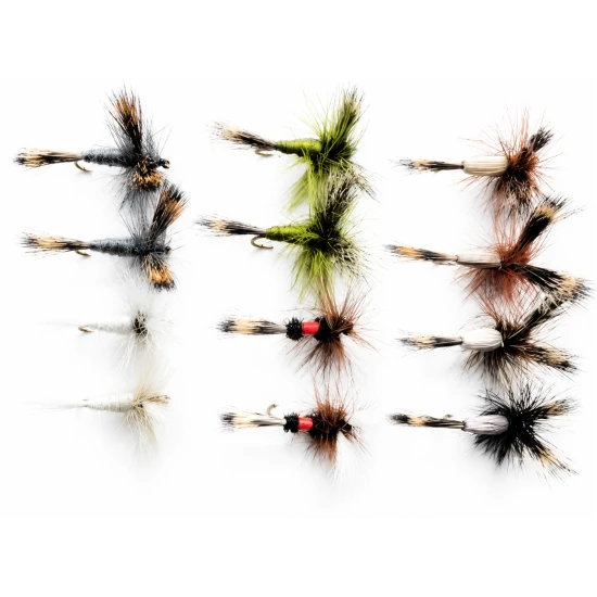 12 Mixed Wulff & Humpy