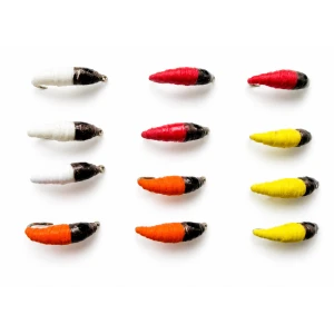 12  Maggot, Mixed Colours