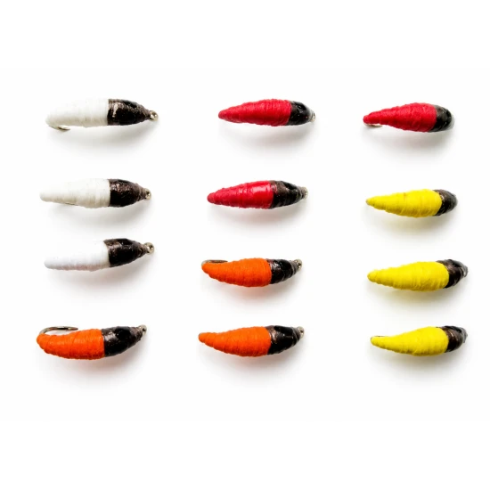 12  Maggot, Mixed Colours