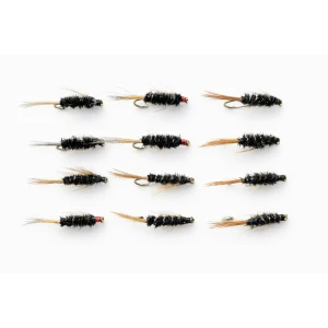 12 Barbless Diawl Bach Nymph - Mixed