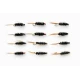 12 Barbless Diawl Bach Nymph - Mixed