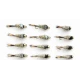 12 Barbless Goldhead Hares Ear - Flash and Standard