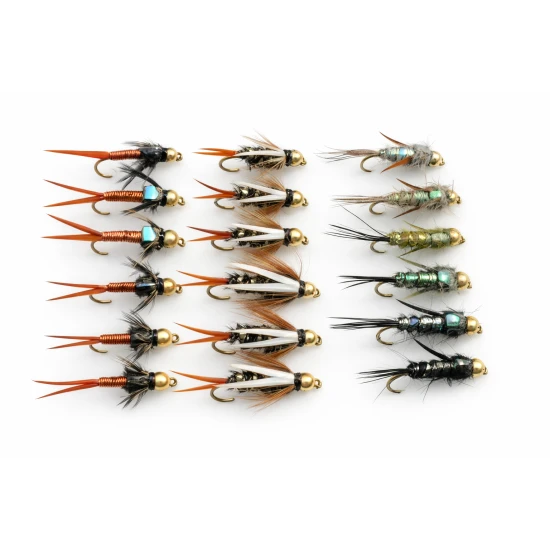 18 Barbless Goldhead Nymph,Prince,Copper John, Evil
