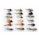 18 Barbless Random Goldhead Nymph