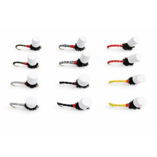 12 Barbless Suspender Buzzer - 6 Colours