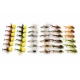 36 Barbless Dink and Nymph Flies - 3 Types