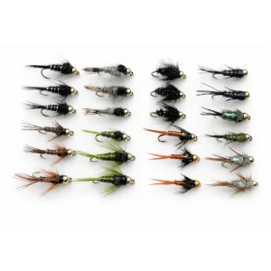 24 Barbless Goldhead Nymphs - Good Winter Batch