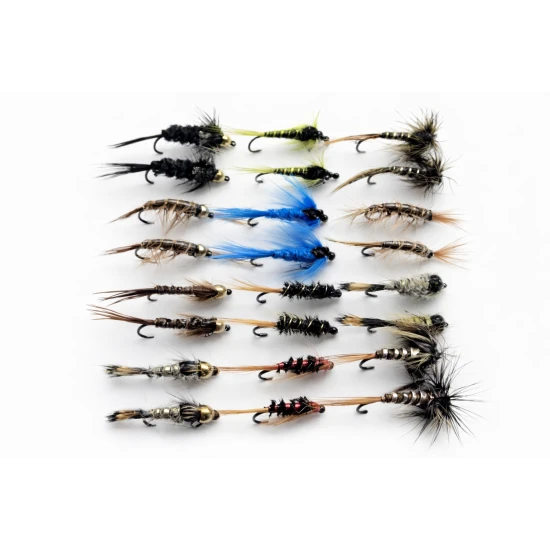 24 BARBLESS Nymphs - Specific Patterns