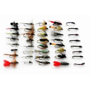 40 Mixed Trout flies