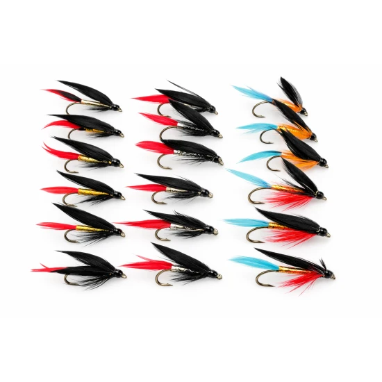 18 Barbless Butcher Trout Flies