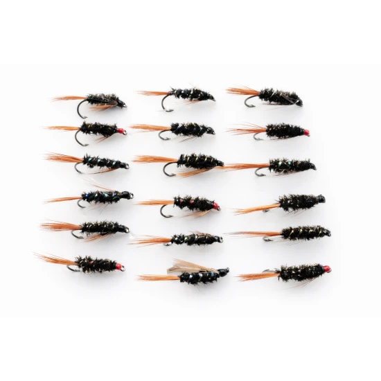 18 Barbless Diawl Bach Mixed Colours