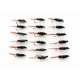 18 Barbless Diawl Bach Mixed Colours