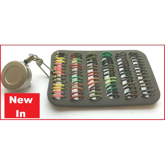 84 Buzzers on Fly patch with zinger