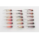 18 BARBLESS Perdigon Nymph - Tungsten